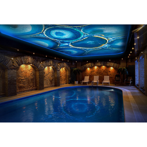 Custom Kitchen Bathroom Vanity Tops Calacatta Quartz Natural Stone Countertops Carrara Calacata Hotel Project Prefab Cut <b>Pool</b> - Product Image 1