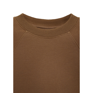 Nuevas Sudaderas de Invierno para Hombre, Corte Regular, Tejido de Punto, 100% Algodón, Transpirables, Ecológicas, de Secado Rápido, Color Sólido, 300g, MOQ Bajo - Product Image 3