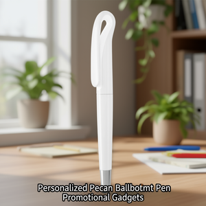 Penna a Sfera Personalizzata in Legno di Pecan, Gadget Promozionale - Product Image 3