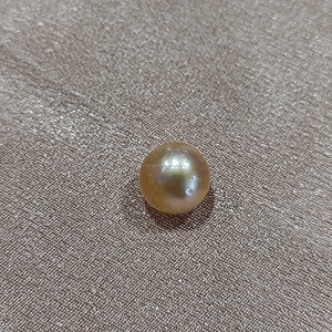 Perlas de oro especiales de grado A, de 11 mm de diámetro, brillan con una elegancia radiante y un brillo dorado, radiando una belleza encantadora. - Product Image 6