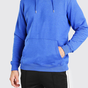 MELBO SPORTS High Quality 100% Cotton Regular Fit Lightweight Solid Color Men's <b>Hoodie</b> with Pocket Quick Dry & Breathable Fabric - Product Image 6