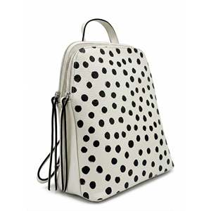 Structured <b>Backpack</b> in Genuine Dollaro Leather - Made in Italy - Art. DOT9 - Product Image 3