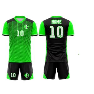 Uniforme de Fútbol Personalizado con Cuello Redondo y Manga Corta, Transpirable, 100% Poliéster, Ropa Deportiva de Alta Calidad al por Mayor - Product Image 1