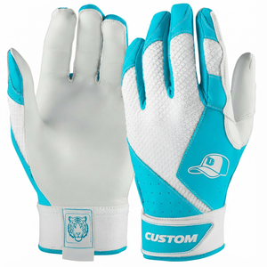 Custom Print Logo Sheepskin Leather Baseball <b>Batting</b> Gloves Wholesale Price OEM Youth Adult Professional Softball <b>Batting</b> Gloves - Product Image 6