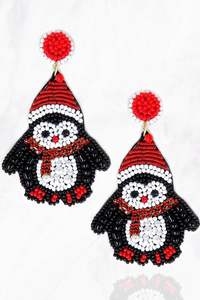 ต่างหูปักลูกปัดดีไซน์ตุ๊กตาหิมะสวยงาม คุณภาพดีเยี่ยม สำหรับเด็กผู้หญิง จากประเทศอินเดีย - Product Image 5