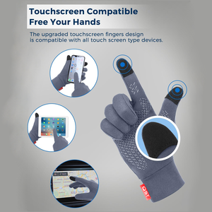 Guantes Unisex de Fibra de Carbono con Dedo Completo para Correr, Superventas, Compresión de Pantalla Táctil, Deportes al Aire Libre y Ciclismo, Guantes de Motocicleta - Product Image 3