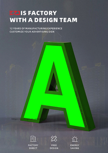 Ezd Nhà Máy Tùy Chỉnh Cửa Hàng Phía Trước Dấu Hiệu Thép Không Gỉ Khói Cửa Hàng Dẫn Đăng Ký Thuốc Lá Khói Cửa Hàng Dẫn Thư Kênh - Product Image 6