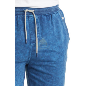 2025 <b>Men</b> Casual Acid Wash <b>Shorts</b> Drawstring Elastic Waist Breathable Summer <b>Sweat</b> jogger <b>shorts</b> Acid Wash <b>Shorts</b> With Pockets - Product Image 3