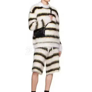 Pantalones cortos de lana ligeros de secado rápido ecológicos hechos a mano para hombre, informales, sólidos, de alta calidad para Boutique, ropa de alta moda - Product Image 2