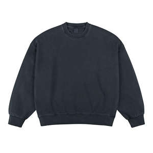 Vêtements personnalisés Survêtements pour hommes Sweat-shirt à col rond pour hommes Sweat-shirt à capuche en coton biologique pour hommes - Product Image 6