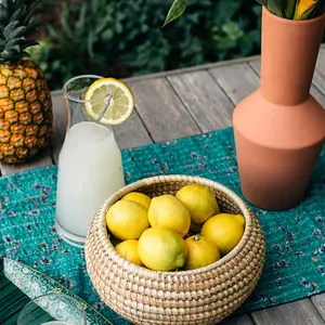 Round Food <b>Bowl</b> in Rattan with Modern Design Perfect for <b>Large</b> <b>Mixing</b> and Home Decoration Use 1 - Product Image 3