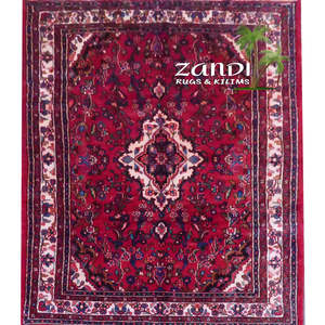 Tapis persan Hamedan unique en son genre, 10'6 x 6'10 - Product Image 1