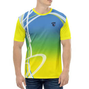 Camiseta de Sublimación para Hombre de Color Sólido y Calidad Premium, Camiseta de Sublimación Extra Grande para Hombre Más Vendida - Product Image 1