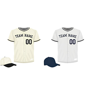 Retro Baseball Jersey <b>Vintage</b> Throwback Short Front Custom <b>Button</b> Pullover Flannel Mesh Satin Printed Heat-Transfer Printed Bulk - Product Image 2