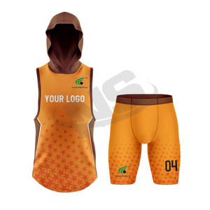 Conjunto de uniforme de fútbol con bandera 7v7 impresa personalizada, camiseta de fútbol americano de sublimación, secado rápido, transpirable, Unisex, adulto 2025 - Product Image 3