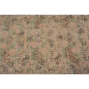 Tapis turc 3,9 x 6,7 pieds, tapis vintage, tapis à bordures brunes en laine - Product Image 5