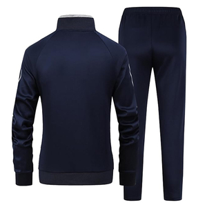 Survêtement athlétique respirant 2 pièces pour femme Survêtements d'entraînement à fermeture éclair intégrale 100% coton du Pakistan - Product Image 3