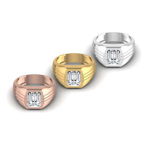 Venta caliente Compromiso Boda Unisex 925 Anillo de plata esterlina Leb Grown Diamond Jewelry Anillo de alta calidad - Product Image 4
