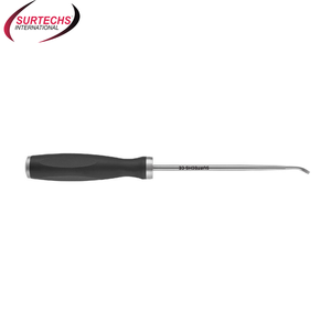 Instrumento de artroscopia de rodilla Manual de Surtechs, cureta de punta en ángulo de 30 grados de dos caras, instrumentos quirúrgicos de acero inoxidable - Product Image 3