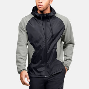 แจ็คเก็ตผ้าฝ้ายบุใยแบบยูนิเซ็กซ์รุ่นใหม่ล่าสุด พร้อมโลโก้สั่งทำพิเศษ กันน้ำ กันลม มีฮู้ด แขนเสื้อแบบปกติ ผ้าแคนวาส - Product Image 6