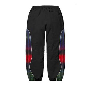 Pantalon de survêtement unisexe à fermeture éclair en nylon souple 2 pièces avec poignets élastiques LWK-TS-10261 de survêtement coupe-vent pour hommes - Product Image 6