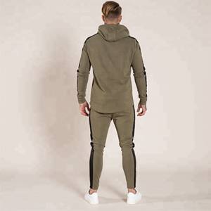 Conjunto deportivo cómodo de alta calidad para hombre, sudaderas con capucha para gimnasio, sudadera con bolsillo para correr, ropa atlética, chándales - Product Image 1