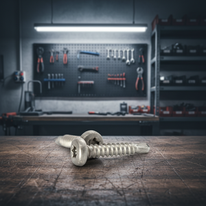 Tornillos Autoperforantes PDC Modelo 7.1 de Cabeza Plana con Acabado Natural de Acero Inoxidable (304/316/410) con Rosca Estándar Phillips/Cruzada - Product Image 1