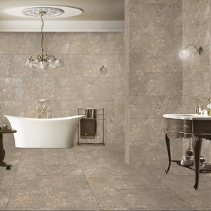 Europe moderne 600x1200mm finition mate THIMBLE BEIGE anti-dérapant carreaux de porcelaine antibactérien solide intérieur mur carreaux de sol pour - Product Image 1