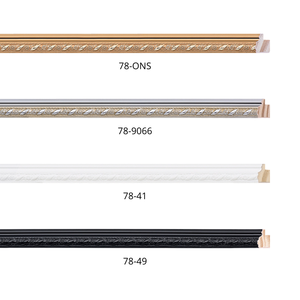 Moulure de cadre photo en bois fin classique Moldurarte, garniture de moulure en bois tressé classique entrelacé - Product Image 2