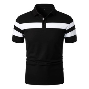Chemises polo en coton pour hommes en gros pour uniforme, golf et vêtements décontractés, design uni et vierge avec logo personnalisé - Product Image 5