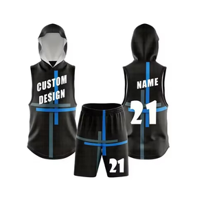 Tenues de football 7 contre 7 personnalisées de haute qualité - Tailles plus grandes, respirantes, uniformes de compression d'été - Product Image 2