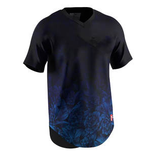 Camiseta de Béisbol de Marca de Alta Gama al por Mayor de Fábrica, Camiseta de Béisbol Bordada Personalizada 2025 - Product Image 3