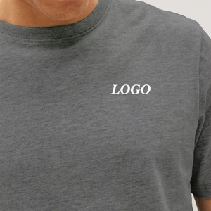 Camiseta personalizada de manga corta con cuello redondo de alta calidad para hombre, venta al por mayor, camiseta personalizada transpirable de algodón 100%, ropa de verano - Product Image 3