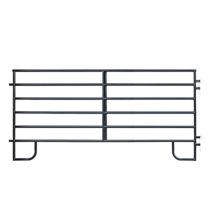 Panel de Corral para Ganado de Acero Galvanizado en Caliente, Tubo Redondo de 6 Ovalaciones, 8 pies, 10 pies, 12 pies, 16 pies, Resistencia Media - Product Image 3