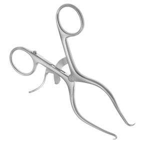 Retractor Jonson Neuroma en ángulo de 90 grados, punta afilada, mango de anillo de 9,5mm de ancho, instrumentos quirúrgicos, Retractor Jonson Neuroma - Product Image 4