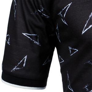 100% algodón de talla grande Polo para hombre de manga corta de alta calidad estampado de punto precio al por mayor camisetas Polo para hombre - Product Image 5