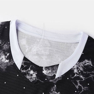 Dernier design respirant grande taille à manches courtes sur mesure, uniforme de basketball de haute qualité 100% polyester pour hommes - Product Image 3