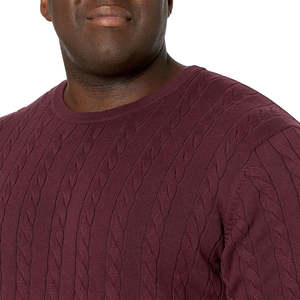 Vente en gros de nouveaux pulls pour hommes à la mode les plus vendus pull pour homme à col rond en laine chaude épaissie chandails pour hommes - Product Image 3