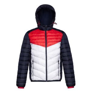 Veste matelassée respirante de haute qualité pour homme, col montant et logo frontal, fabriquée au Pakistan, grande taille, confortable pour l'hiver - Product Image 1