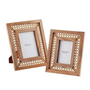 Marco de fotos de madera de mango de calidad superior Marco de fotos de madera hecho a mano Fabricante y exportador indio para regalos y decoración - Product Image 2