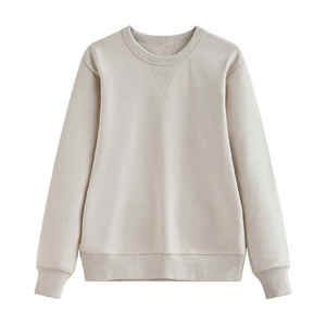 Sudadera Personalizada al por Mayor para Mujer, Nueva Sudadera Informal de Manga Larga con Cuello Ancho y Logotipo Personalizado - Product Image 4