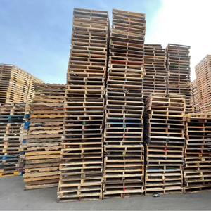 Nuevos palés de madera de doble cara certificados Euro EPAL 1200X800 Entrada de 4 vías para uso industrial Palés de madera Euro - Product Image 3