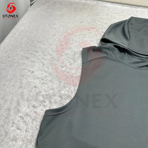 Cotton Gym Fitness <b>Sleeveless</b> <b>Hoodie</b> CasualWear Bodybuilding Clothing Casual Style <b>Hoodie</b> For Adults - Product Image 6
