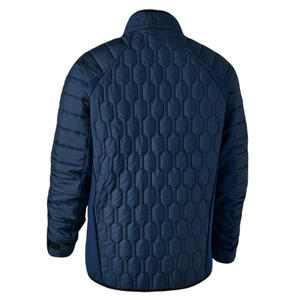 Chaqueta acolchada para hombre Abrigo de invierno ligero con diseño acolchado de forro polar suave resistente al viento y aislado resistente al agua - Product Image 4
