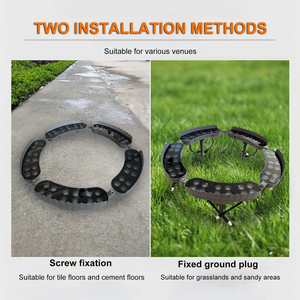 DMX512 RGB Kleurrijke Boomverlichting LED IP65 Waterdichte Buiten Spotboomlamp Ring Tuinlandschapsverlichting - Product Image 6