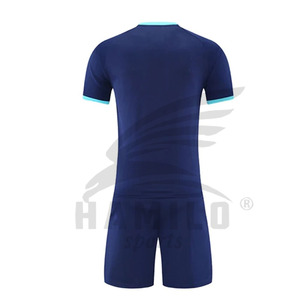 Custom New Men's Jersey Football Soccer Uniforms 100% Polyester Quick Dry Breathable Hot Selling <b>Cheap</b> Latest Design - Product Image 2