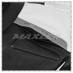 Traje de cuero de carreras personalizado para hombres y mujeres, alta durabilidad, protección, ajuste elegante - Product Image 6