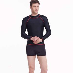 High Quality Custom Compression Performance UPF50+ Quick Dry Breathable <b>Rash</b> <b>Guard</b> <b>Men</b> Full Sleeve OEM Service - Product Image 6