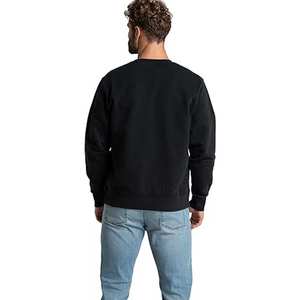 เสื้อสเวตเตอร์กีฬาผ้าฝ้าย100% 360ก. สำหรับผู้ชายคอกลมถักและมีซับในสำหรับฤดูใบไม้ร่วง - Product Image 3