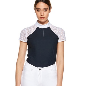 Camisa de Manga Larga de Algodón/Poliéster para Equitación, Personalizable, para Mujer - Product Image 4